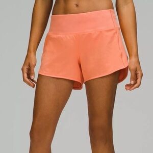 Lululemon Women's Coral Athletic Shorts
